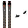 Set da sci da alpinismo Scott SUPERGUIDE 88 B + attacchi : Colore - Nero, Dimensioni dello sci - 178