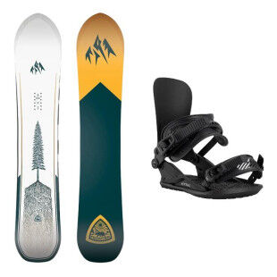Jones Men's Frontier 2.0 Snowboard + Bindings Package : Ski size - 159