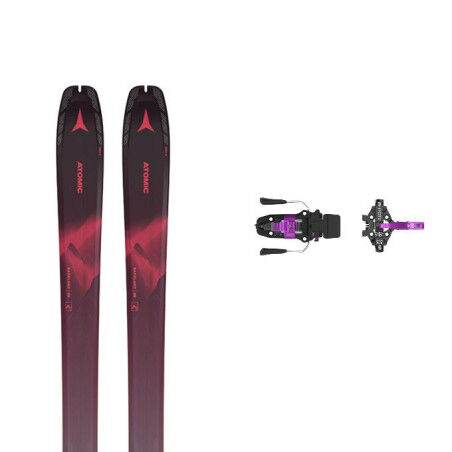 Atomic BACKLAND 88 W Ski Set + Climbing Skins + Bindings : Ski size - 162