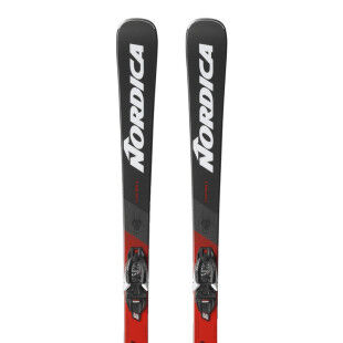 Nordica Dobermann Combi Pro S JR 7.0 FDT Children's Ski Set