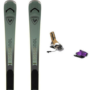 Pack of Rossignol ARCADE 84 skis + bindings : Ski size - 184