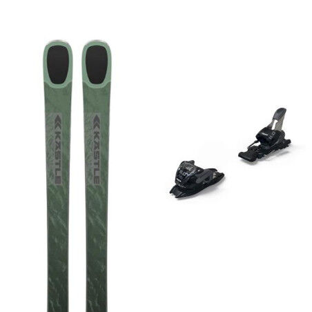 Set da sci MX84 Kastle + attacchi : Colore - Unicolor, Dimensioni dello sci - 169