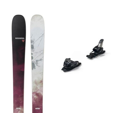 Pack of Rossignol BLACKOPS W RALLYBIRD skis + binding : Ski size - 170