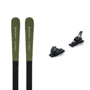 Pack de skis Marcel Livet EXPERT PRO 83 + fix : Couleur - Unicolor, Taille des skis - 176