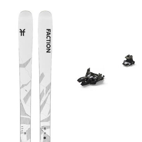 Pack de skis Faction AGENT 1 + fix : Couleur - NONE, Taille des skis - 170