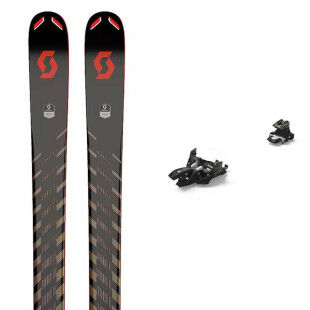 Scott SUPERGUIDE 88 B touring ski pack + bindings : Colour - Black, Ski size - 173