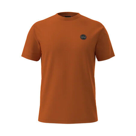 T-shirt Napapijri S-BADGE SS 1 GOLD FLAME AWQ