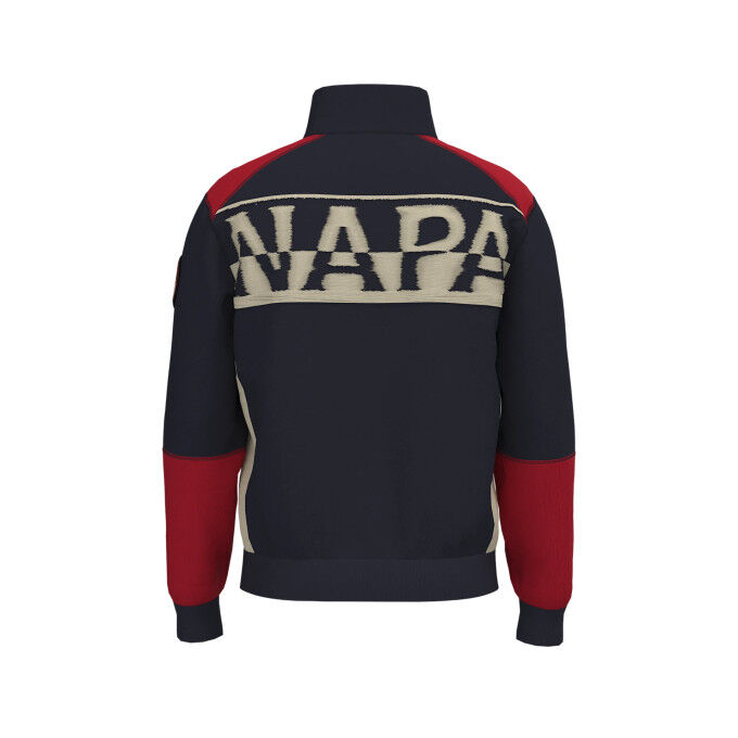 Napapijri B-ARCHIVE SWEAT FZ CB MRU Jacke