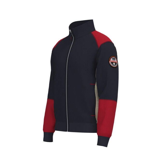 Napapijri B-ARCHIVE SWEAT FZ CB MRU Jacke
