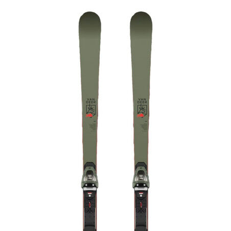 Pack skis Van Deer PRO + fix MARKER COMP 12