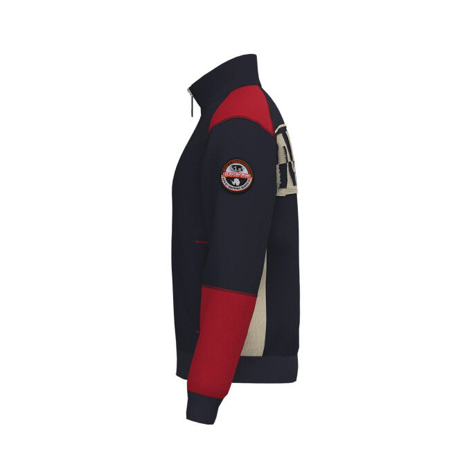 Napapijri B-ARCHIVE SWEAT FZ CB MRU Jacke