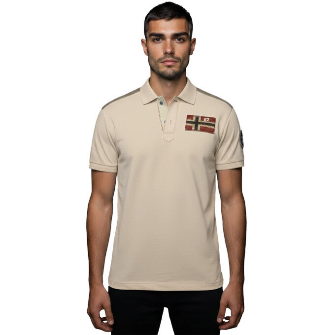 Napapijri E-ARCHIVE SS PUTTY N5E Polo Shirt