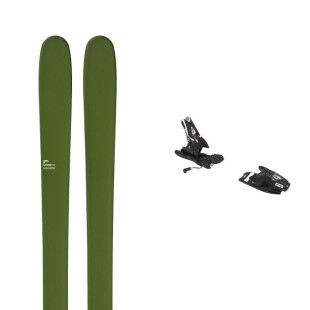 Candide AREA 91 ski pack + bindings : Ski size - 182
