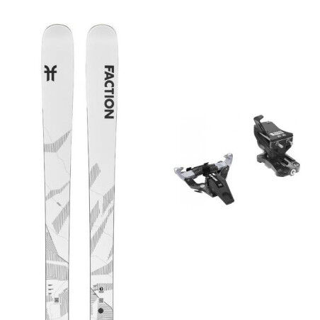 Pacchetto sci Faction AGENT 1 + attacchi : Colore - NESSUNO, Dimensioni dello sci - 170