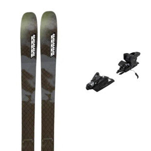 Pack skis K2 MINDBENDER 96C + fix : Taille des skis - 178