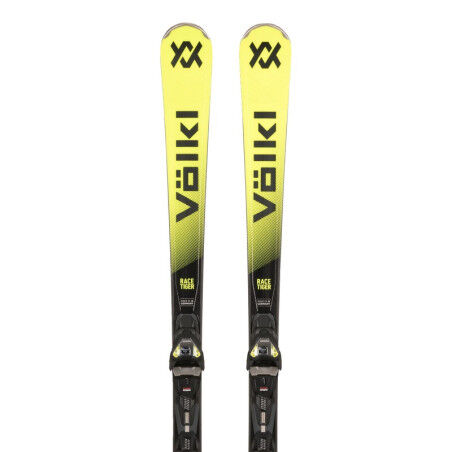 Pack skis Volkl RACETIGER SC YELLOW + fix VMOT 12 YEL