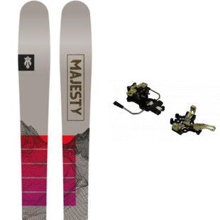 Majesty Superpatrol Tourenskis + Bindung : Farbe - Unicolor, Größe der Skier - 169