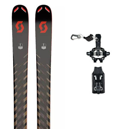 Pack de skis de randonnée Scott SUPERGUIDE 88  + fix : Couleur - Black, Taille des skis - 178