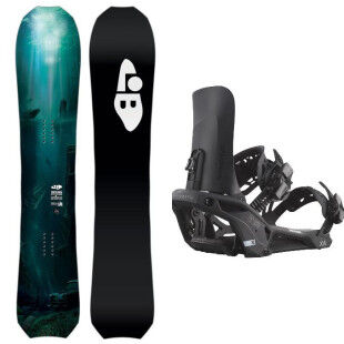 Lib Tech ORCA snowboard + bindings pack : Ski size - 162