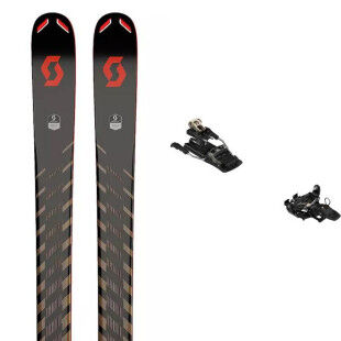 Skitourenset Scott SUPERGUIDE 88 B + Bindung : Farbe - Schwarz, Größe der Skier - 178