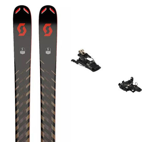Set da sci da alpinismo Scott SUPERGUIDE 88 B + attacchi : Colore - Nero, Dimensioni dello sci - 178
