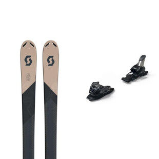 Pack de esquís mujer Scott PURE AM 92TI + fijación : Talla de esquí - 155