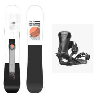 Snowboard-Paket Salomon SIGHT + Bindung : Farbe - Unicolor, Größe der Skier - 155 Wide