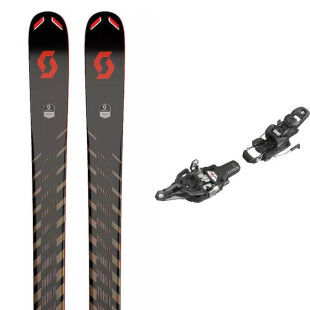 Pack de esquís de travesía Scott SUPERGUIDE 88 B + fijaciones : Color - Negro, Talla de esquí - 178