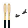 Set da sci Van Deer FREERIDE 108 + attacchi : Colore - SABBIA/NERO, Dimensioni dello sci - 172