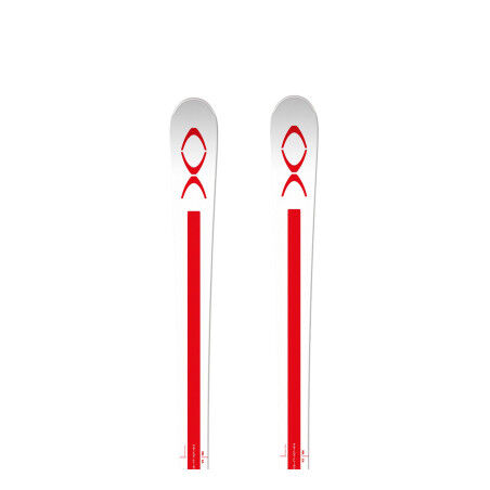 XO V3 L WHITE RED Ski Set + Bindings