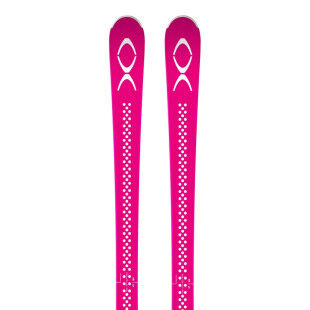 XO V7 PINK WHITE DOTS Skis