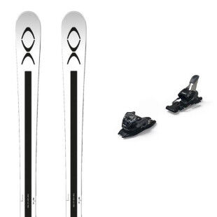 Pack de esquís XO V3 L BLANCO NEGRO + fijaciones : Color - L WHITE BLACK, Talla de esquí - 166