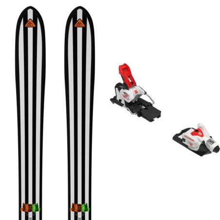Pack de skis Salomon N DÉPART 1.0 + fix : Taille des skis - 180