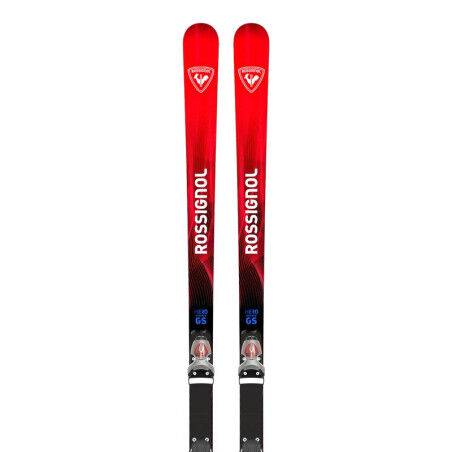 Pack de skis Rossignol HERO GS SPX 12 Rockerace GW Silver Red
