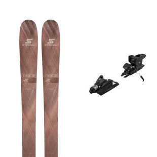 Pack of Stöckli NELA 96 skis + bindings : Ski size - 172