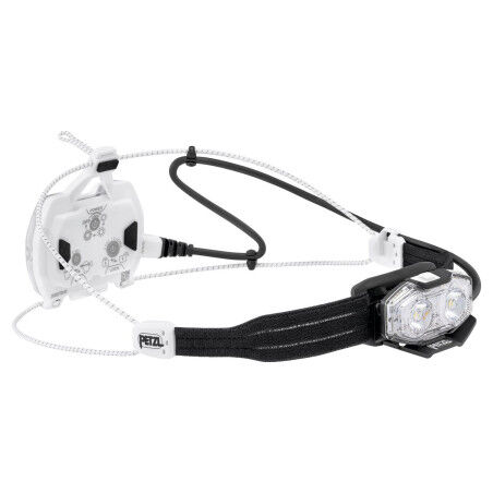 Petzl NAO LT BLACK/WHITE Lightweight, Rechargeable Headlamp