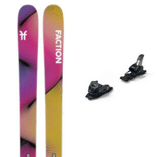 Pack de skis Faction STUDIO 2 + fix : Couleur - Purple, Taille des skis - 178