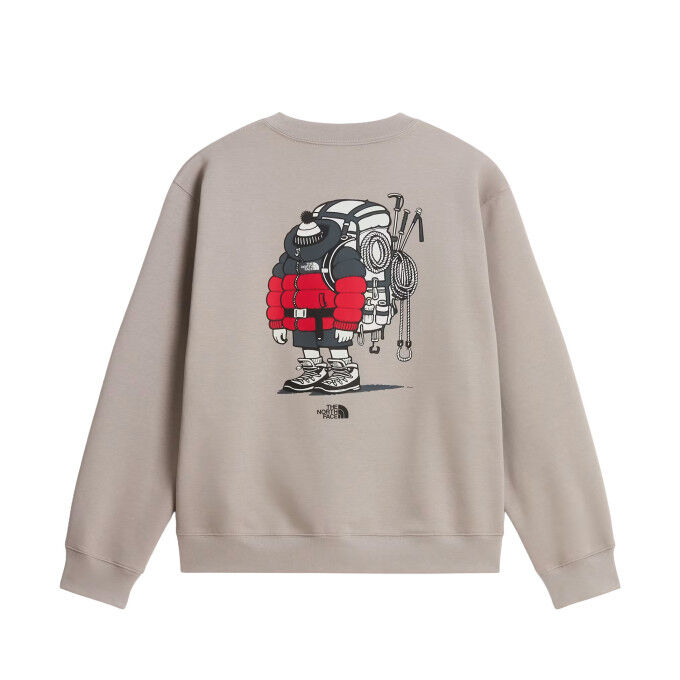 Sweat graphic homme The North Face GEAR UP GET OUT