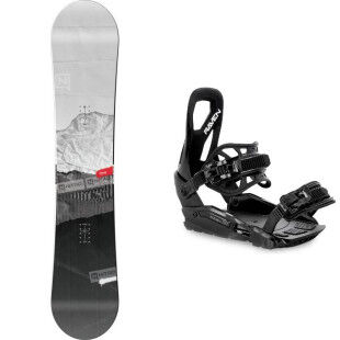 Nitro PRIME RAW WIDE Snowboard Pack + Bindung : Größe der Skier - 159