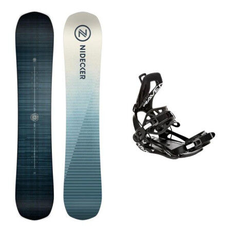 Pack de snowboard Nidecker PLAY : Taille des skis - 162W