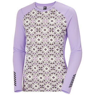 Unterhemd für Damen HELLY HANSEN Lifa Active Graphic Crew Top