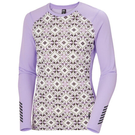 Camiseta interior para mujer HELLY HANSEN Lifa Active Graphic Crew Top