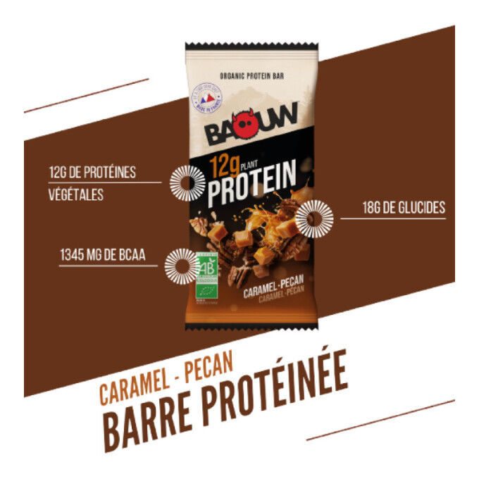 Baouw Caramel Pécan - Bio Energieriegel