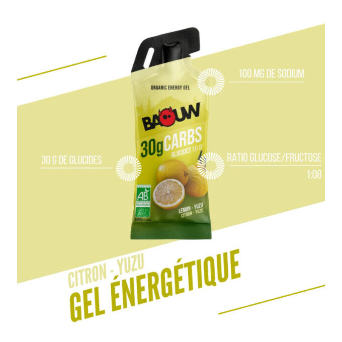Baouw Lemon/Yuzu Energy Gel - Energy Bar
