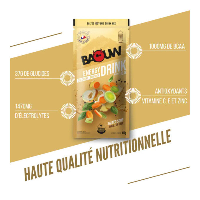 Baouw Bouillon Salé 45g | Bevanda Energetica Baouw
