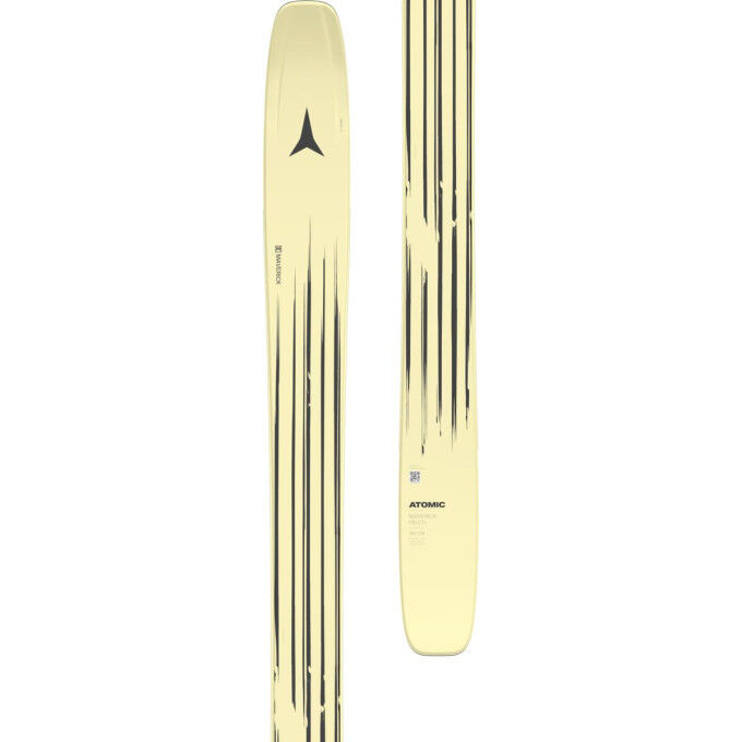 Atomic MAVERICK 115 CTI BUTTER/BLACK Alpine Ski Set + Bindings