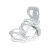 Fijaciones de snowboard SP Bindings BASE + WHITE