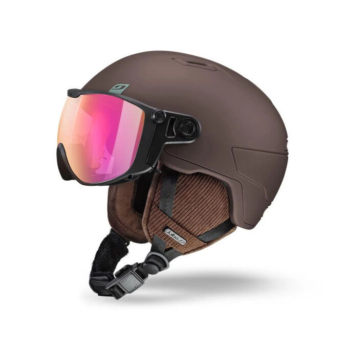 Casco da sci GLOBE EVO BROWN