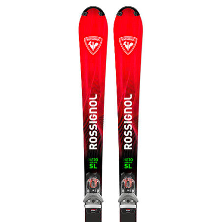 Pack de skis racing Rossignol HERO SL 150 R22 SPX12 RED