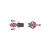 ATK RAIDER 11 EVO PINK Bindings - 102MM